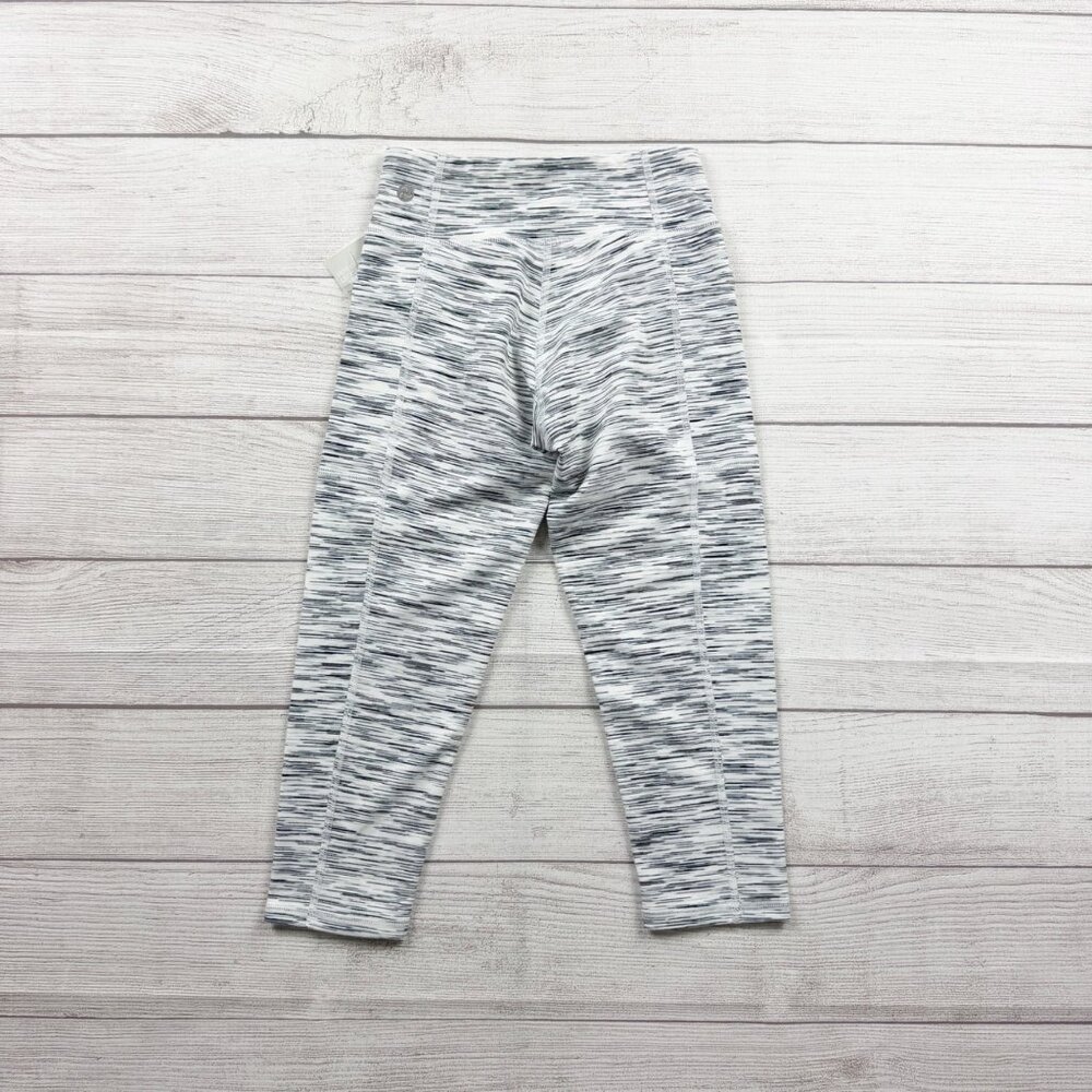 Zella Girls Leggings Gray Space Dye Athletic Yoga Pants M 8-10 NWT - Picture 6 of 7